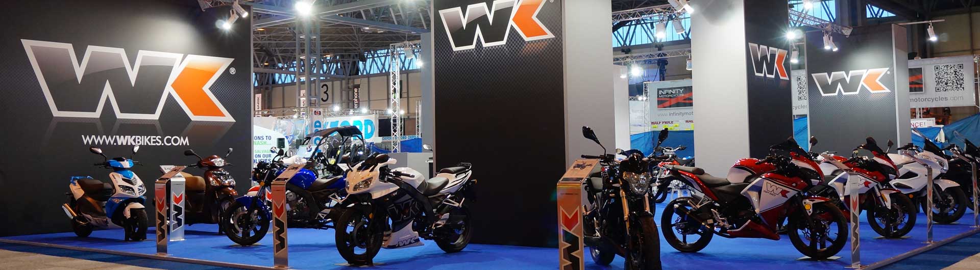 WK Bikes Exhibition Stand
 Image